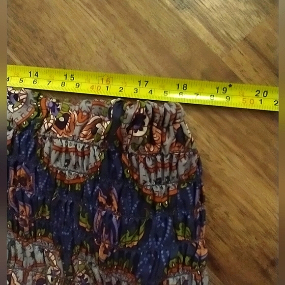 Romper/Harem pants Anthropologie Silk 100% Strapless Romper/Pants - Picture 14 of 16